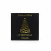 Matte Black Gold Christmas Tree Collapsible Gift Box