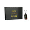 Matte Black Gold Lettering Personal Care Collapsible Gift Box