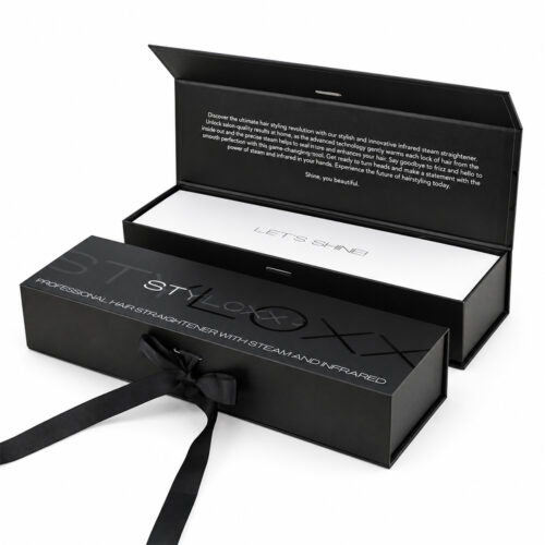 Matte Black Long-Format Collapsible Hair Tool Gift Box Matte Black Long-Format Collapsible Hair Tool Gift Box