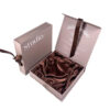 Mauve Collapsible Cosmetic Gift Box with Satin Interior