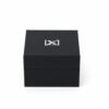 Midnight Black Collapsible Watch Gift Box with Beige Cushion