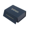 Midnight Navy Gold Logo Luxury Collapsible Gift Bo