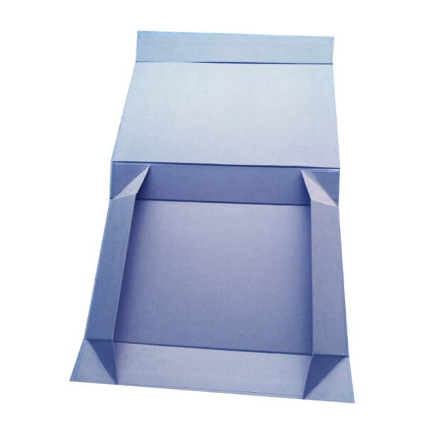 Minimalist Periwinkle Blue Skincare Collapsible Gift Box