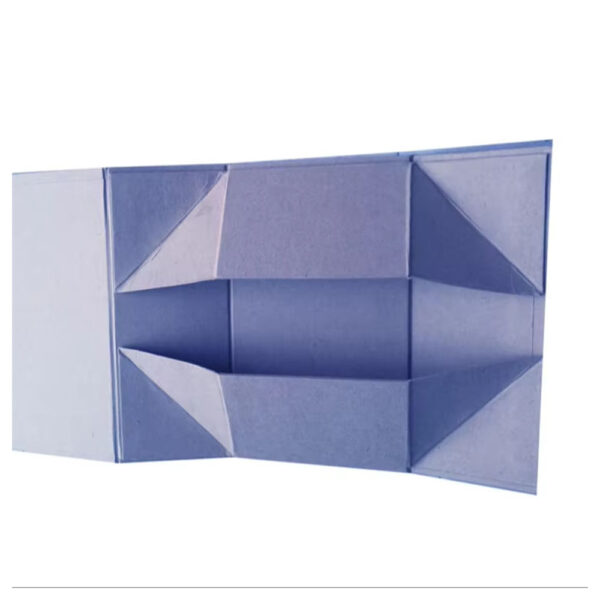 Minimalist Periwinkle Blue Skincare Collapsible Gift Box