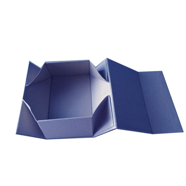 Minimalist Periwinkle Blue Skincare Collapsible Gift Box