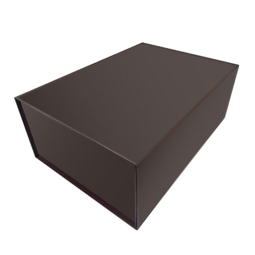 Mocha Brown Minimalist Apparel Collapsible Gift Box