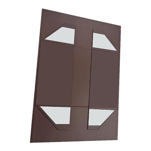 Mocha Brown Minimalist Apparel Collapsible Gift Box