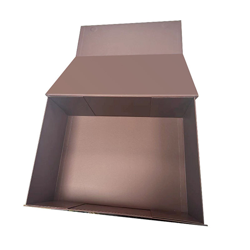 Mocha Brown Minimalist Apparel Collapsible Gift Box