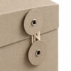 Natural Kraft String-Tie Tea Cup Collapsible Gift Box
