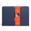 Navy Lattice Double-Door Tea Collapsible Gift Box