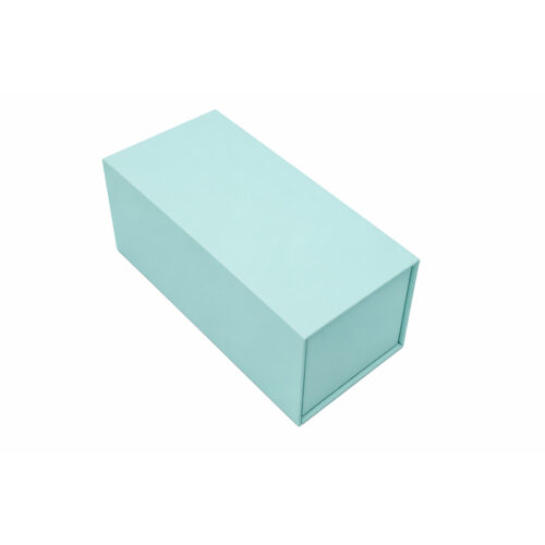 Pastel Aqua Blue Minimalist Personal Care Collapsible Gift Box