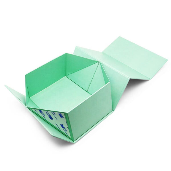 Pastel Mint Green Collapsible Corporate Gift Box