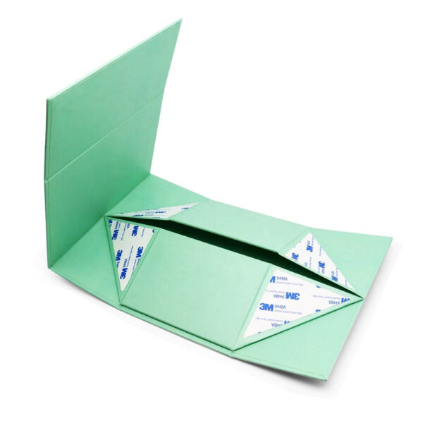 Pastel Mint Green Collapsible Corporate Gift Box