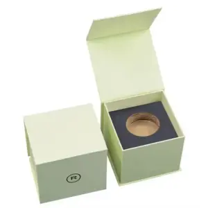 Pistachio Green Single-Jar Collapsible Candle Gift Box