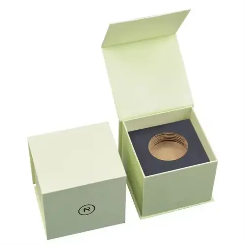 Pistachio Green Single-Jar Collapsible Candle Gift Box