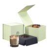 Pistachio Green Single-Jar Collapsible Candle Gift Box Pistachio Green Single-Jar Collapsible Candle Gift Box