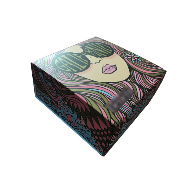 Pop Art Woman Illustration Personal Care Collapsible Gift Box