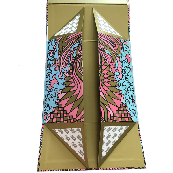 Pop Art Woman Illustration Personal Care Collapsible Gift Box