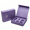 Purple Magnetic Perfume Collapsible Gift Box with Foam Insert