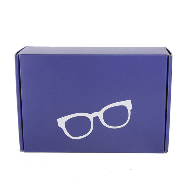 Purple Printed Collapsible Cosmetic Mailer Gift Box
