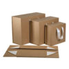 Ribbon Handle Collapsible Cosmetic Gift Box in Multiple Colors