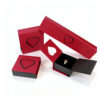 Romantic Red Heart Collapsible Jewelry Gift Box