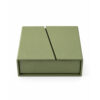 Sage Green Double-Flap Collapsible Watch Gift Box