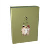 Sage Green Illustrated Apparel Collapsible Gift Box