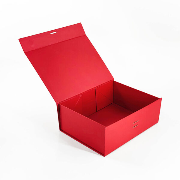 Scarlet Red Fold-Flat Hair Extension Gift Box