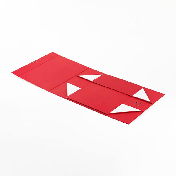 Scarlet Red Fold-Flat Hair Extension Gift Box