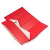 Scarlet Red Gold Logo Collapsible Candle Gift Box