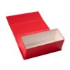 Scarlet Red Gold Logo Collapsible Candle Gift Box