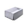 Silver Gray Abstract Print Personal Care Collapsible Gift Box