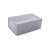 Silver Gray Abstract Print Personal Care Collapsible Gift Box