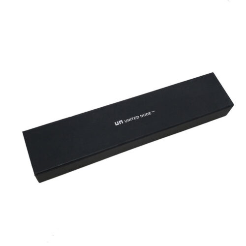 Slim Black Collapsible Watch Gift Box with Strap Slots Slim Black Collapsible Watch Gift Box with Strap Slots