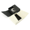 Textured Double-Flap Collapsible Jewelry Gift Box