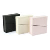 Textured Double-Flap Collapsible Jewelry Gift Box