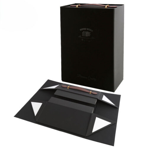 Top Handle Perfume Collapsible Gift Box Top Handle Perfume Collapsible Gift Box