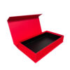 Vibrant Red Graphic-Print Collapsible Promotional Gift Box