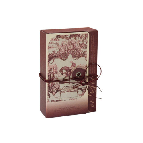 Vintage Burgundy Equestrian Collapsible Gourmet Food Gift Box Vintage Burgundy Equestrian Collapsible Gourmet Food Gift Box