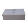 White Photo-Lined Collapsible Candle Gift Box with Insert White Photo-Lined Collapsible Candle Gift Box with Insert